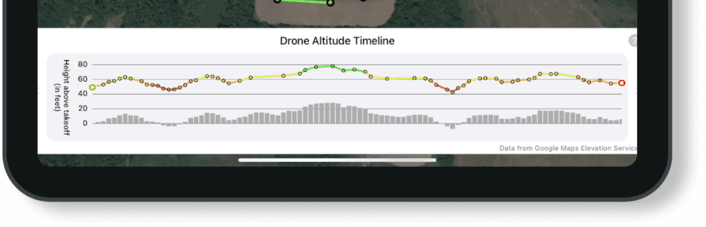 Terrain Informed Flight Planning in FieldAgent iOS