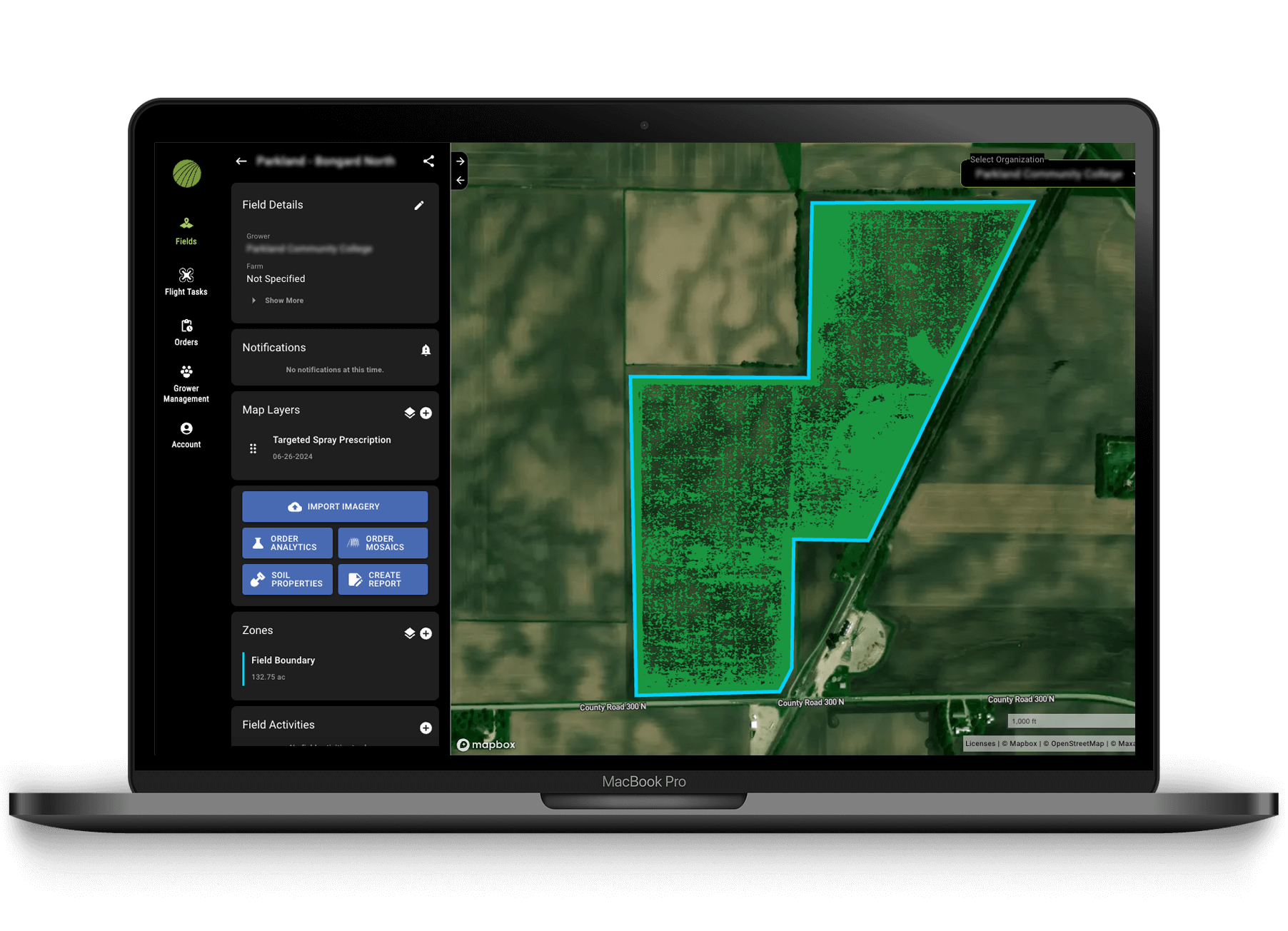 Weed Map Developing