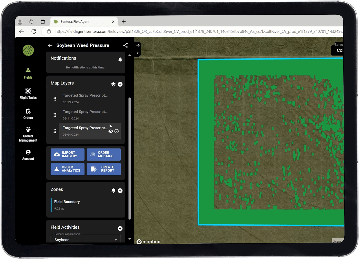 Weed Map Developing